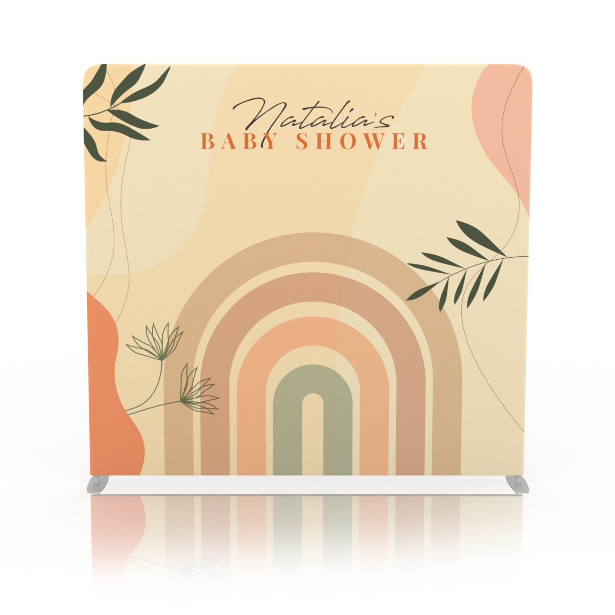 Bohemian Baby Shower Backdrop