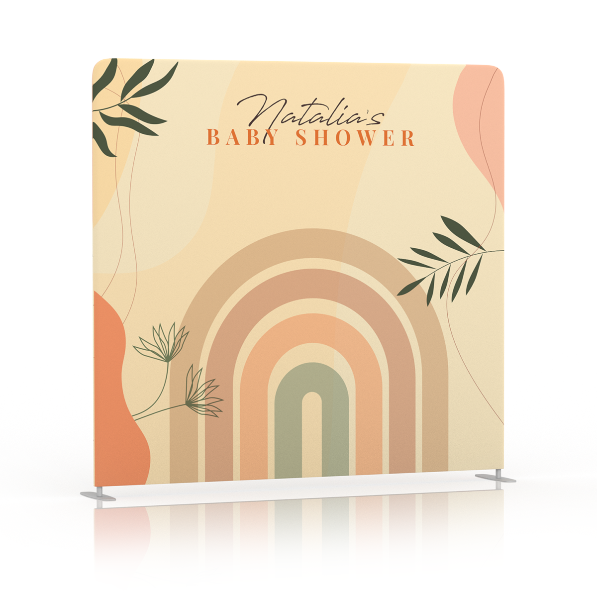 Bohemian Baby Shower Backdrop