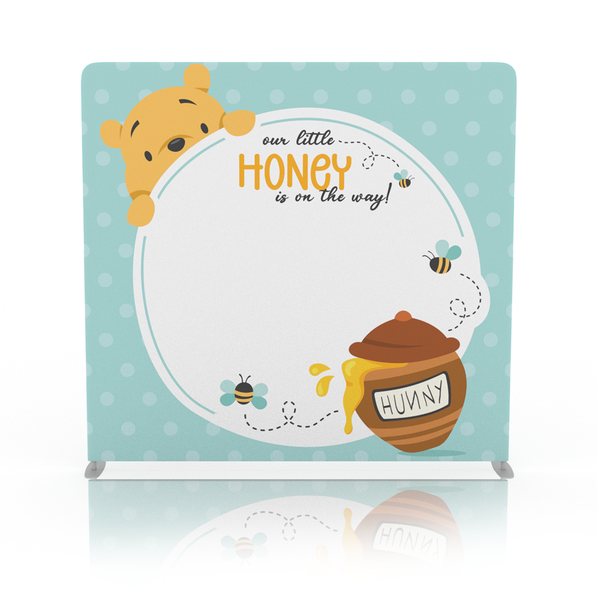 Honey Pot Baby Shower Backdrop