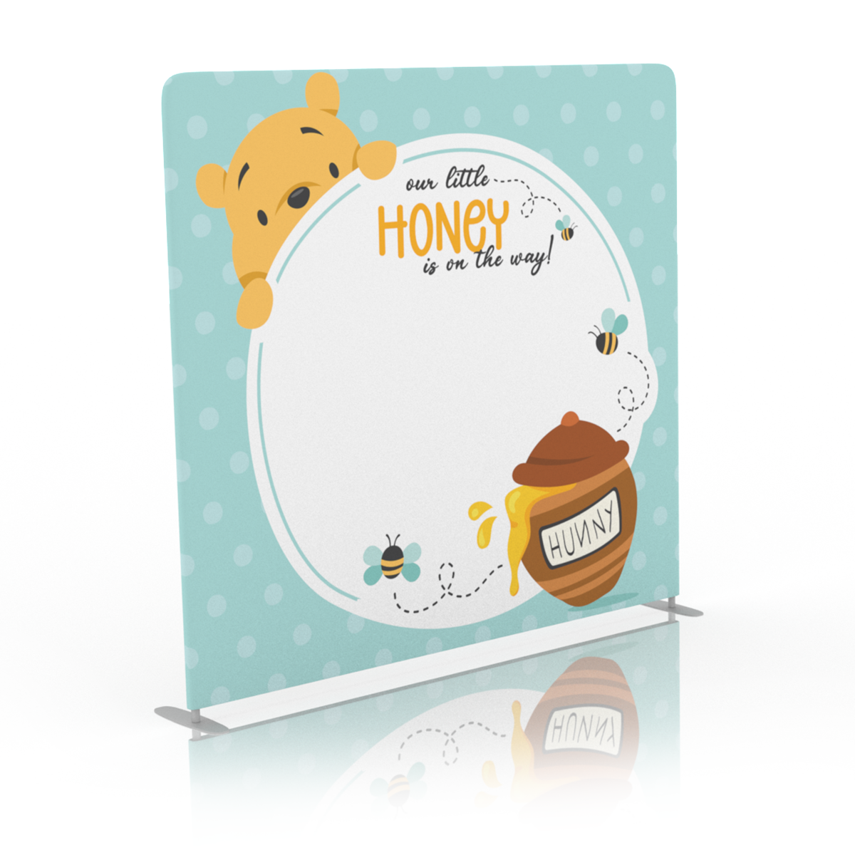 Honey Pot Baby Shower Backdrop