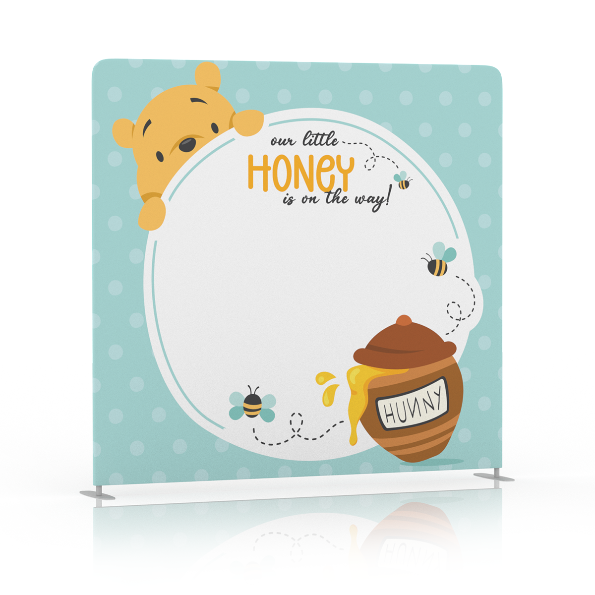 Honey Pot Baby Shower Backdrop