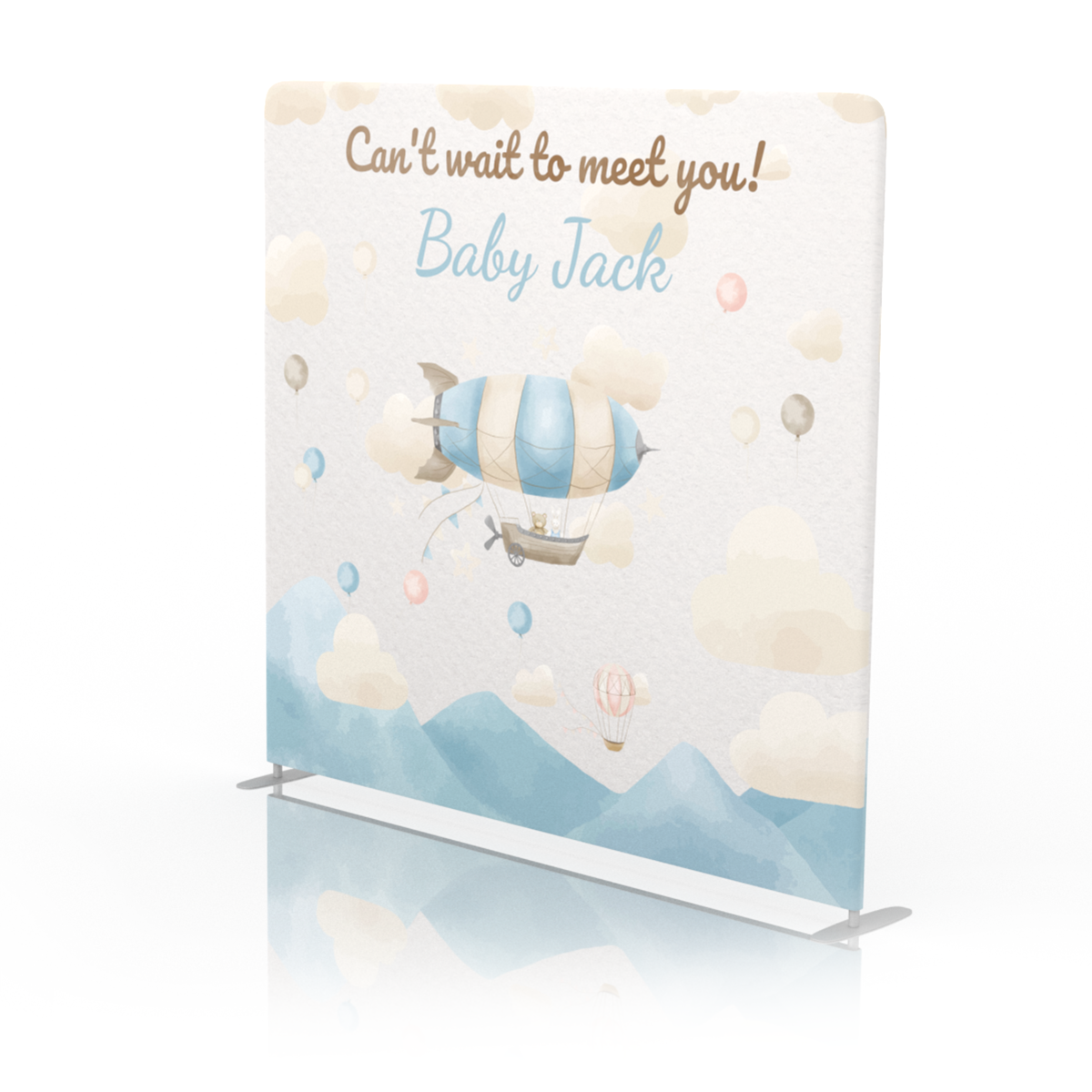 Teddy Bear Balloon Backdrop