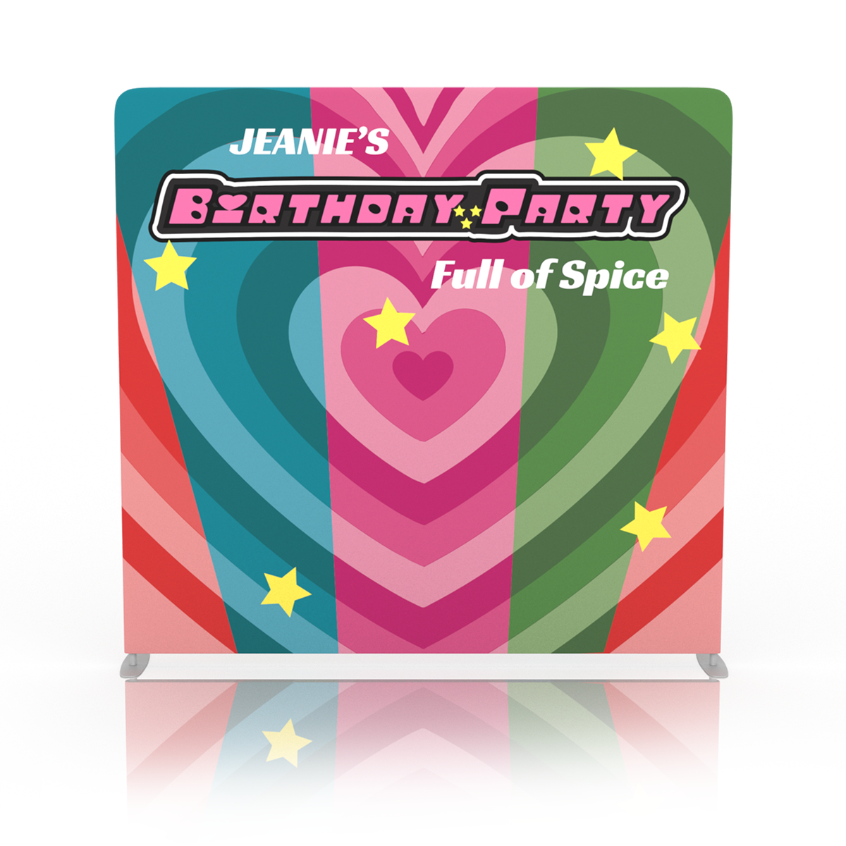 Sugar & Spice Birthday Backdrop