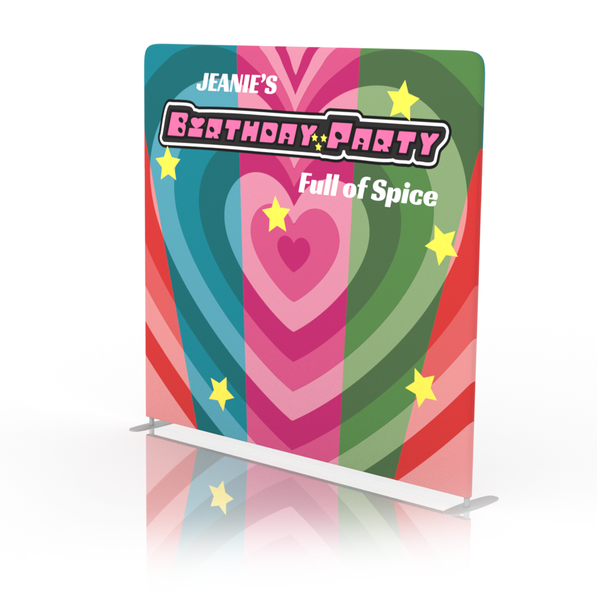 Sugar & Spice Birthday Backdrop