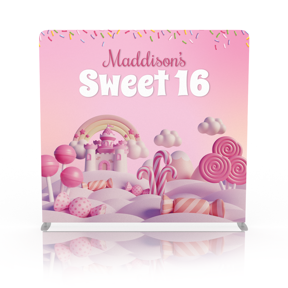 Sweet Candy 16 Backdrop