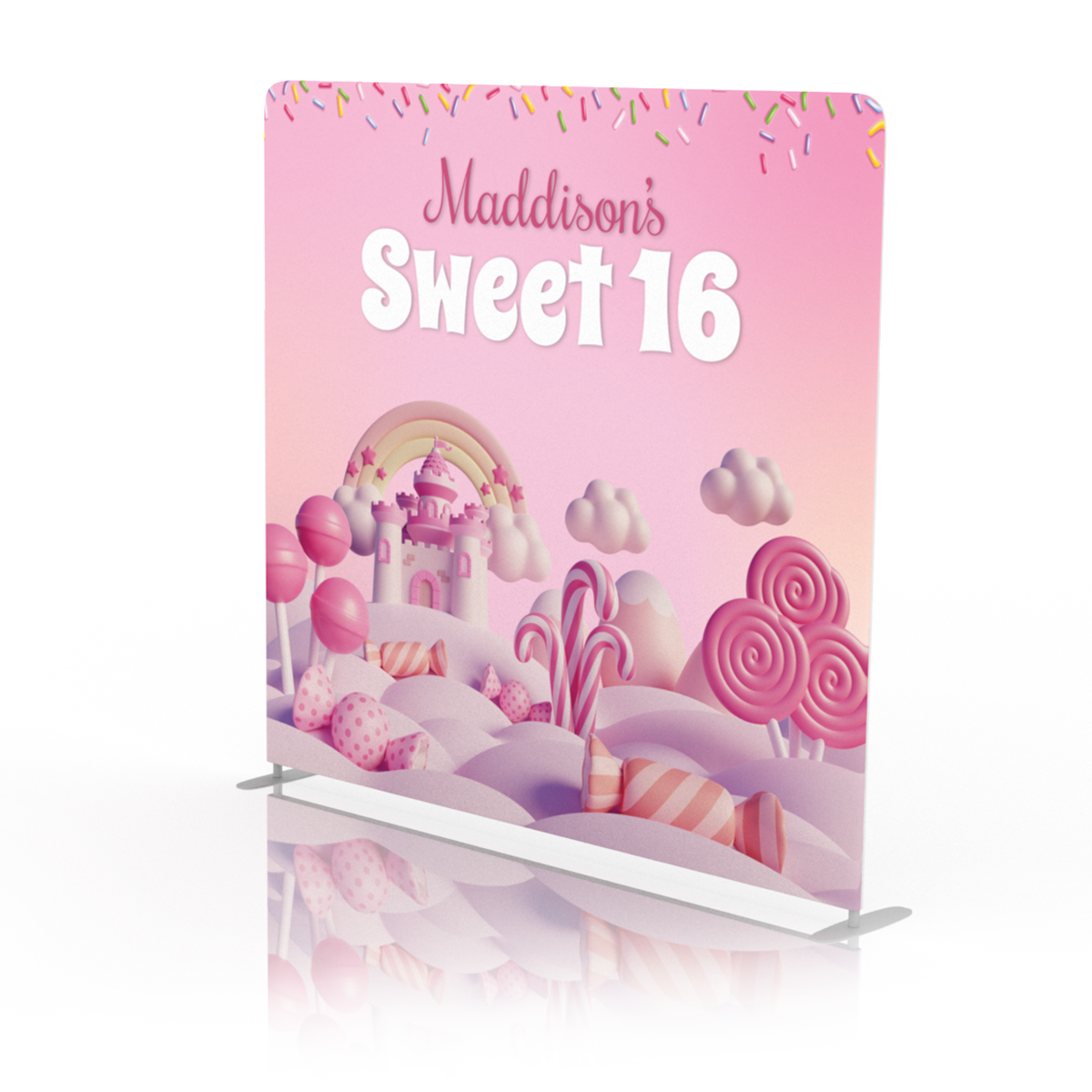 Sweet Candy 16 Backdrop