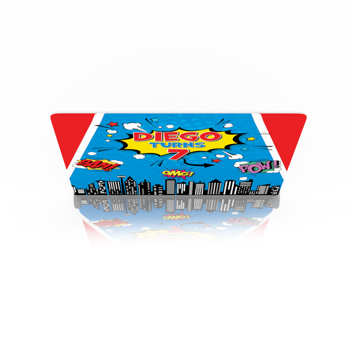 Hero Comic Birthday Backdrop