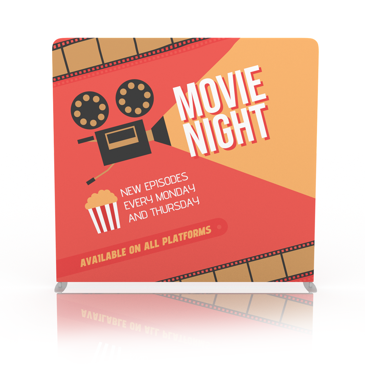 Movie Reviews Podcast Backdrop