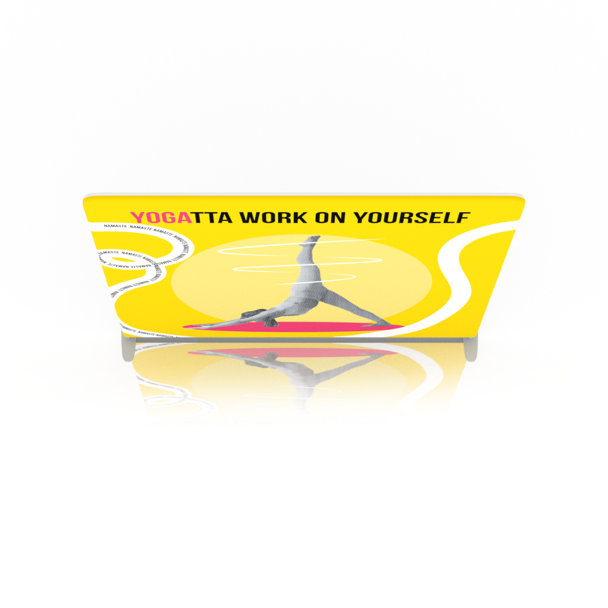 Yogatta Work on Yourself Backdrop