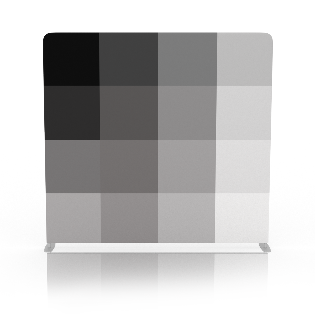 Black & White Palette Podcast Backdrop