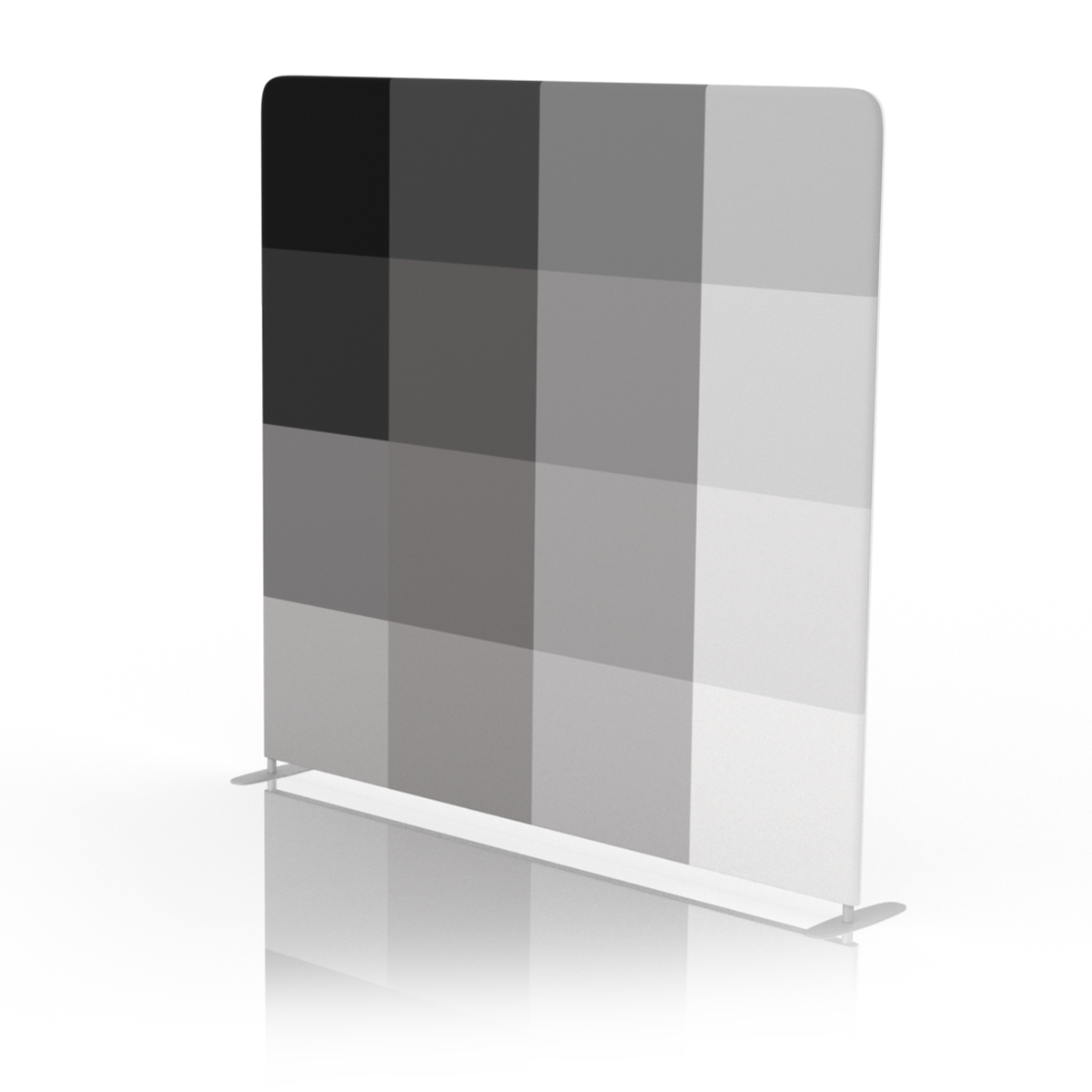Black & White Palette Podcast Backdrop