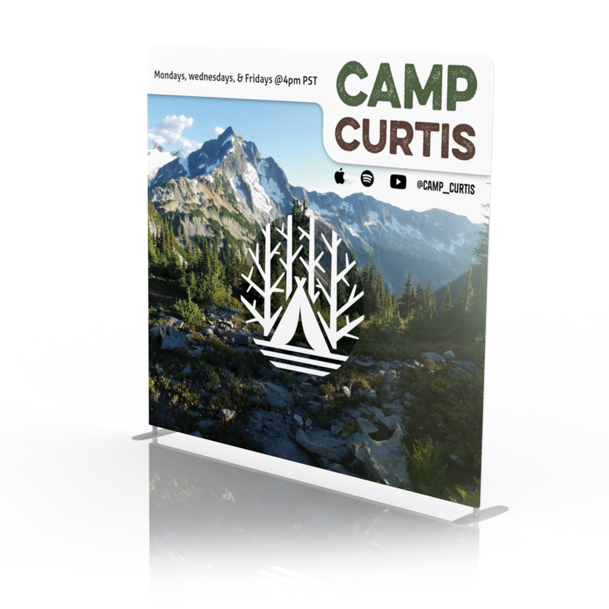Camp Curtis Backdrop