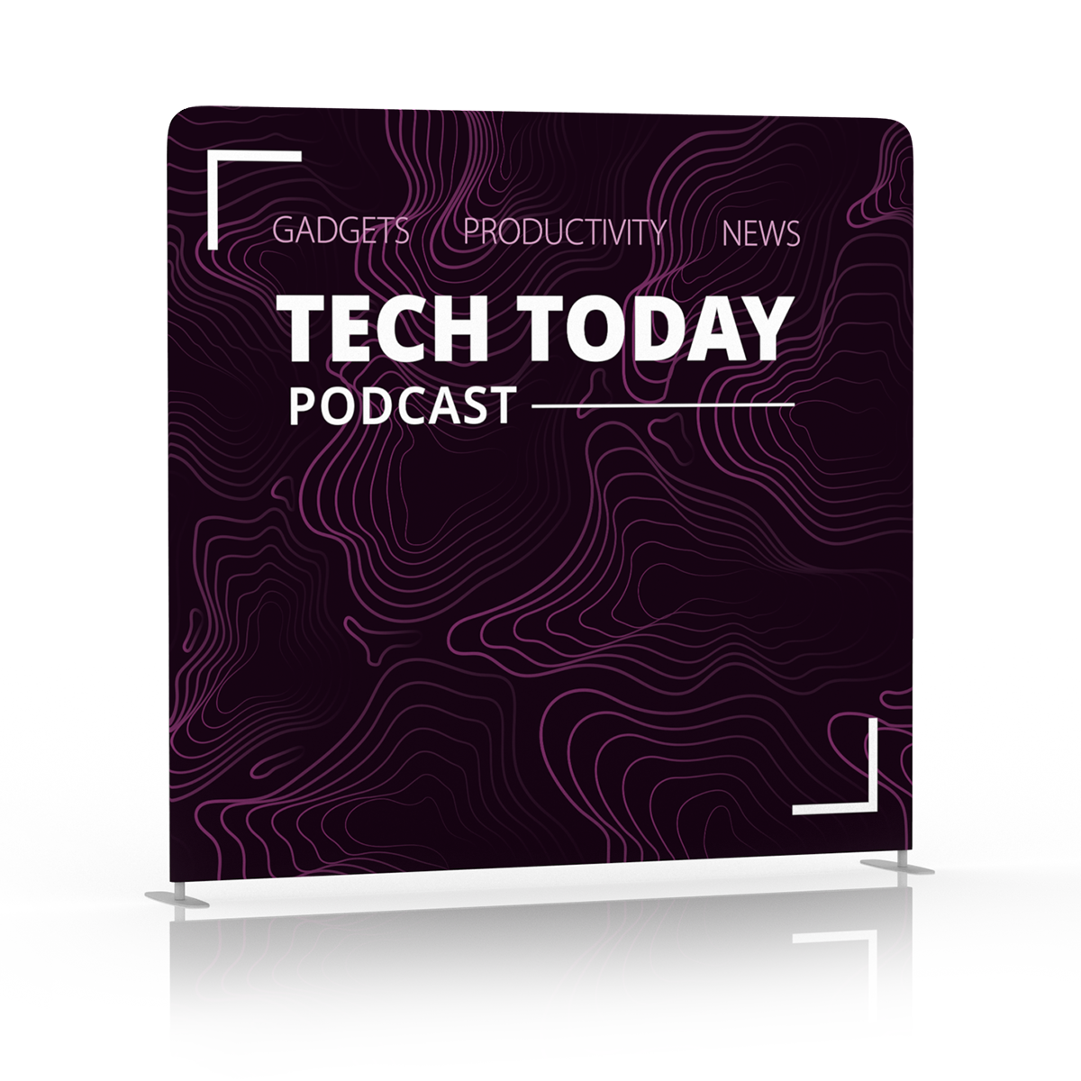 Starter Tech Podcast Backdrop
