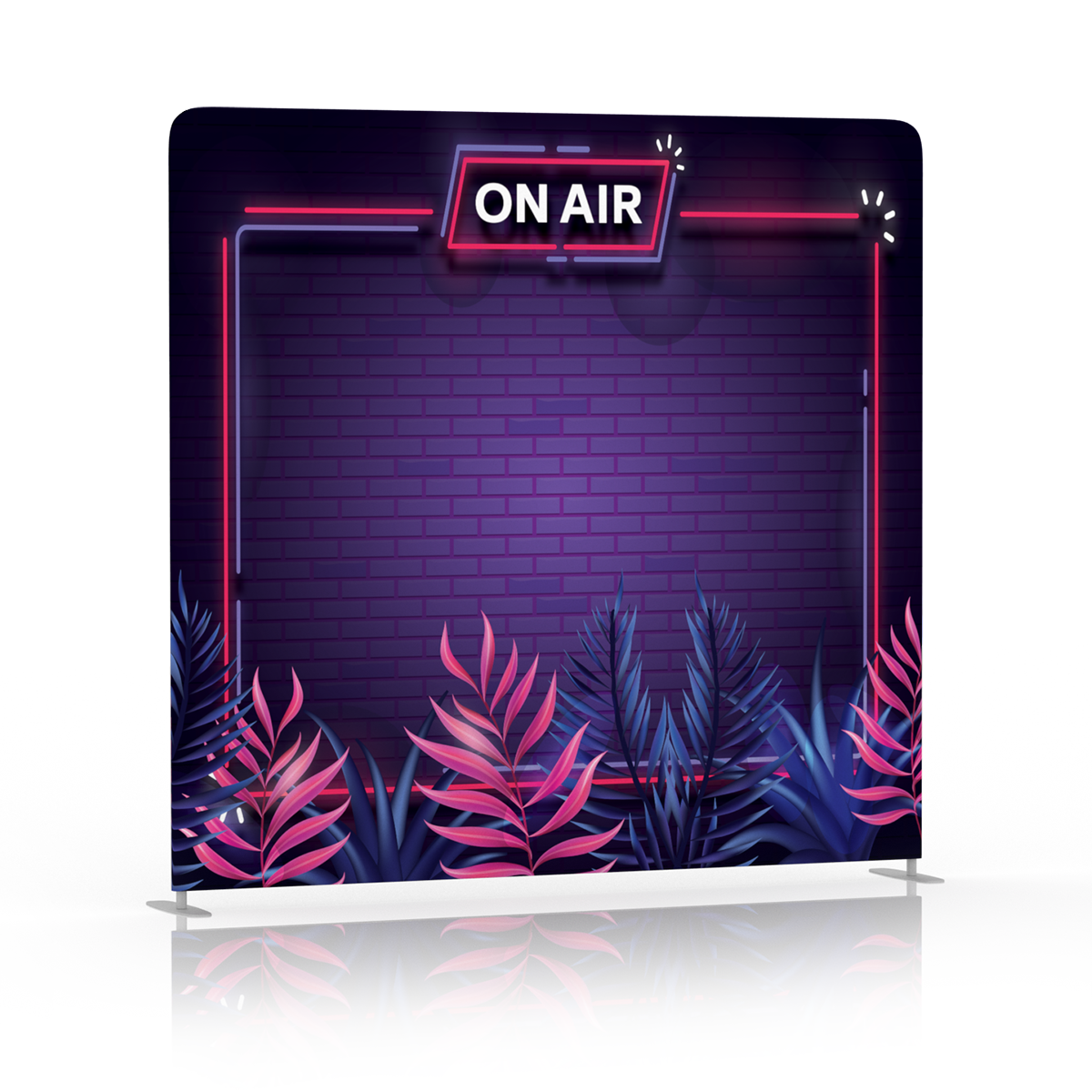 Neon On Air Backdrop