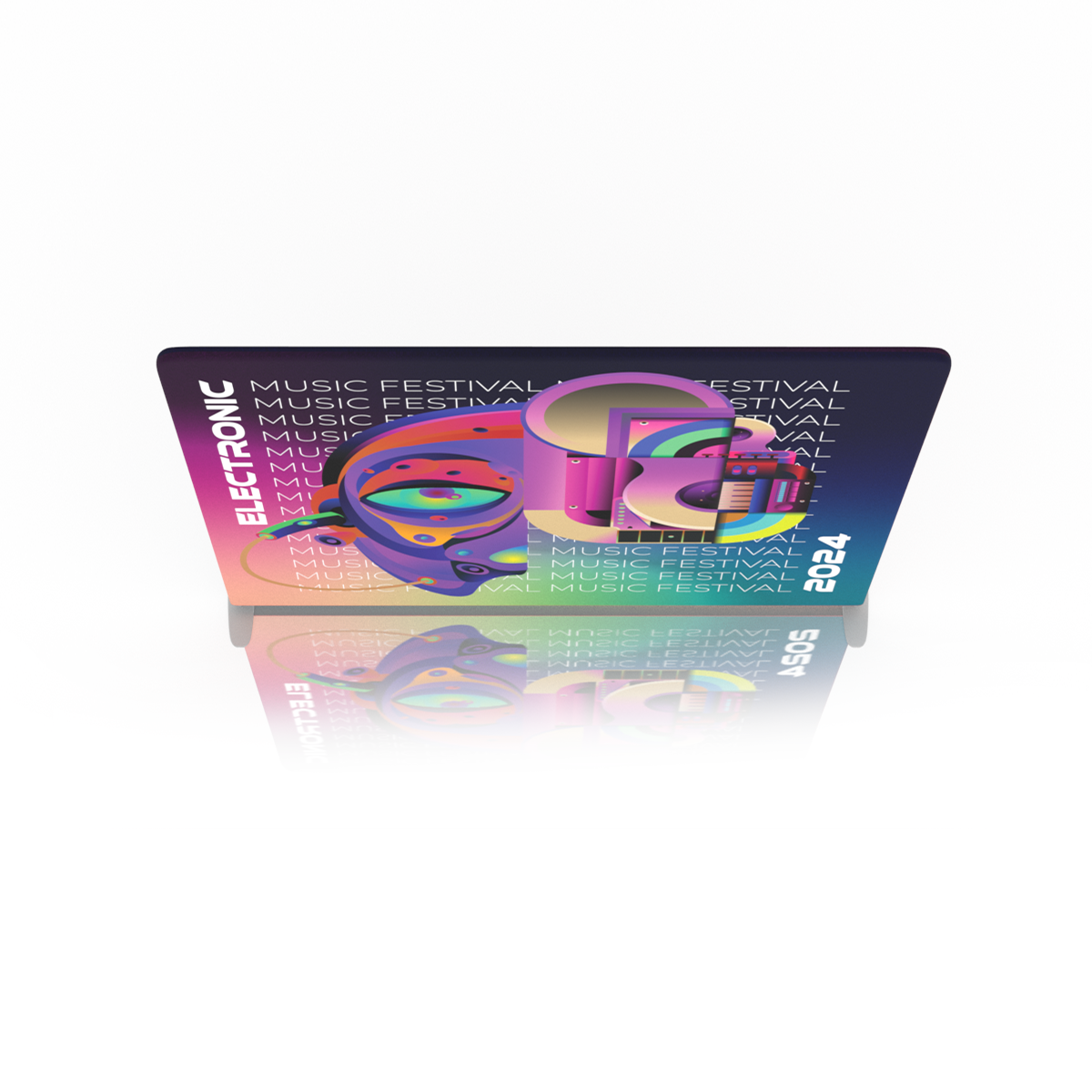 EDM Music Festival Backdrop