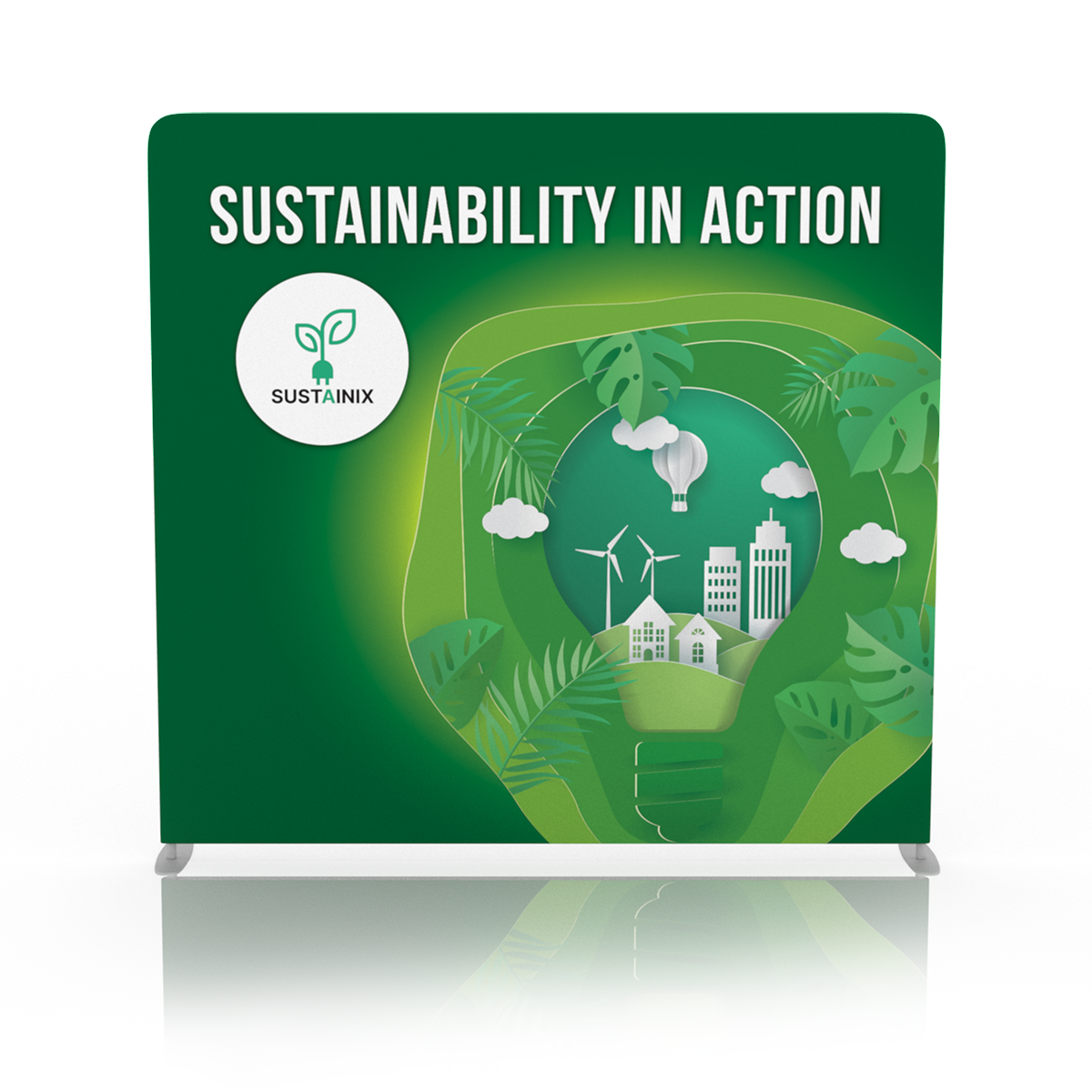Sustainability In Action Backdrop