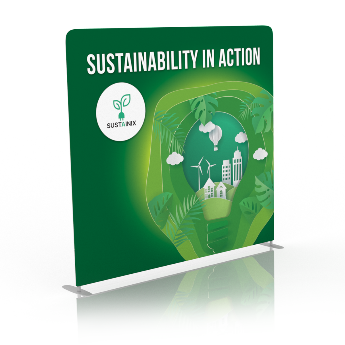 Sustainability In Action Backdrop