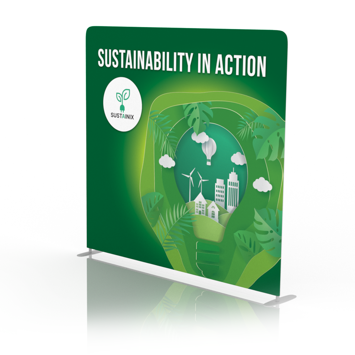 Sustainability In Action Backdrop