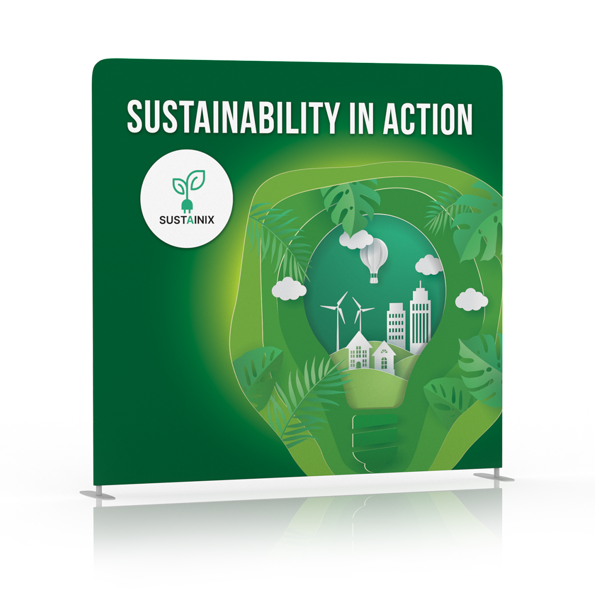 Sustainability In Action Backdrop