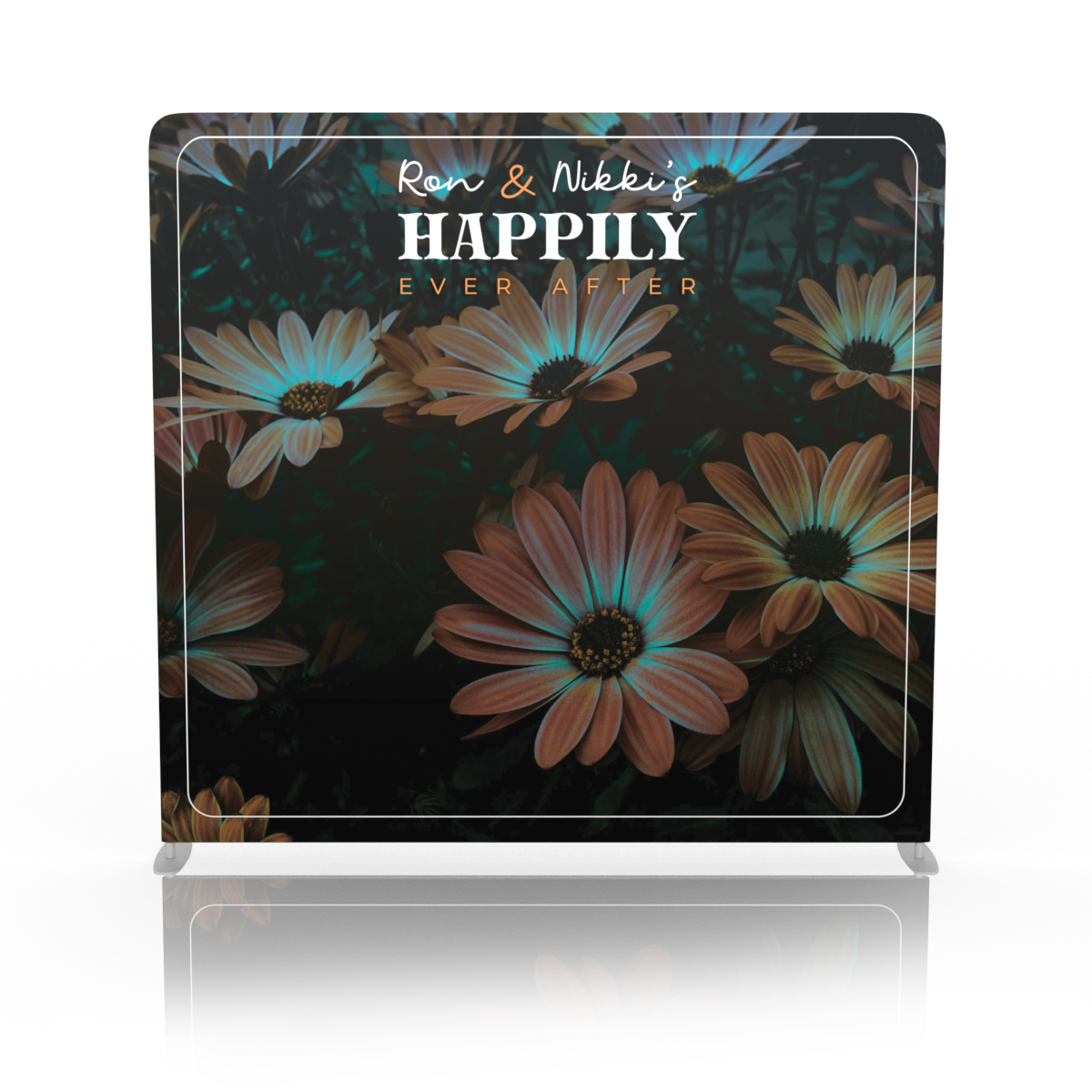 Floral Fairytale Wedding Backdrop