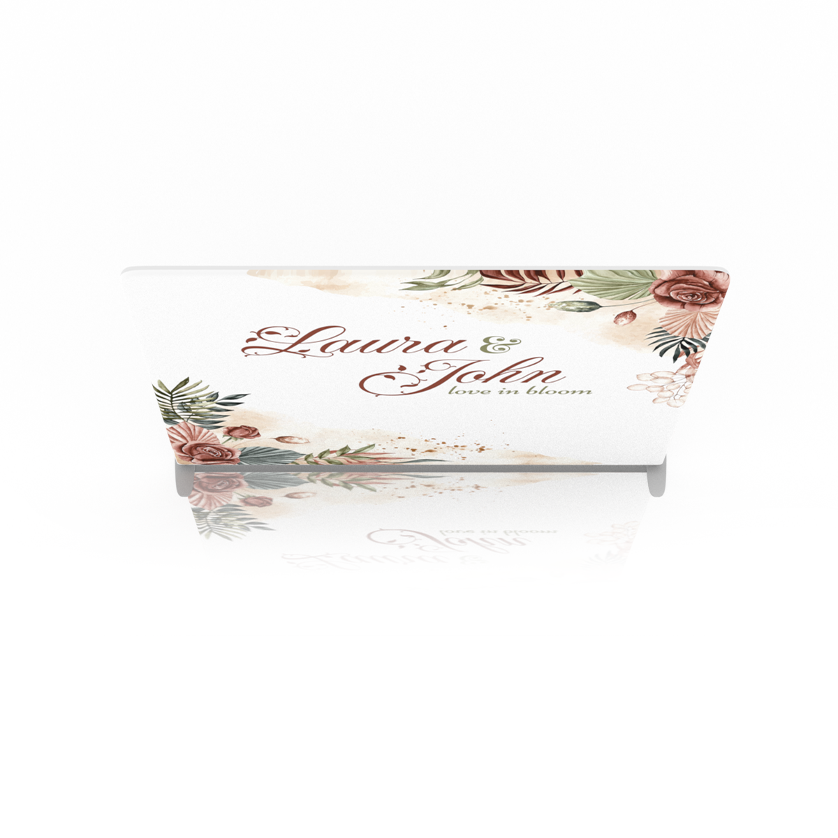 Rustic Love in Bloom Wedding Backdrop