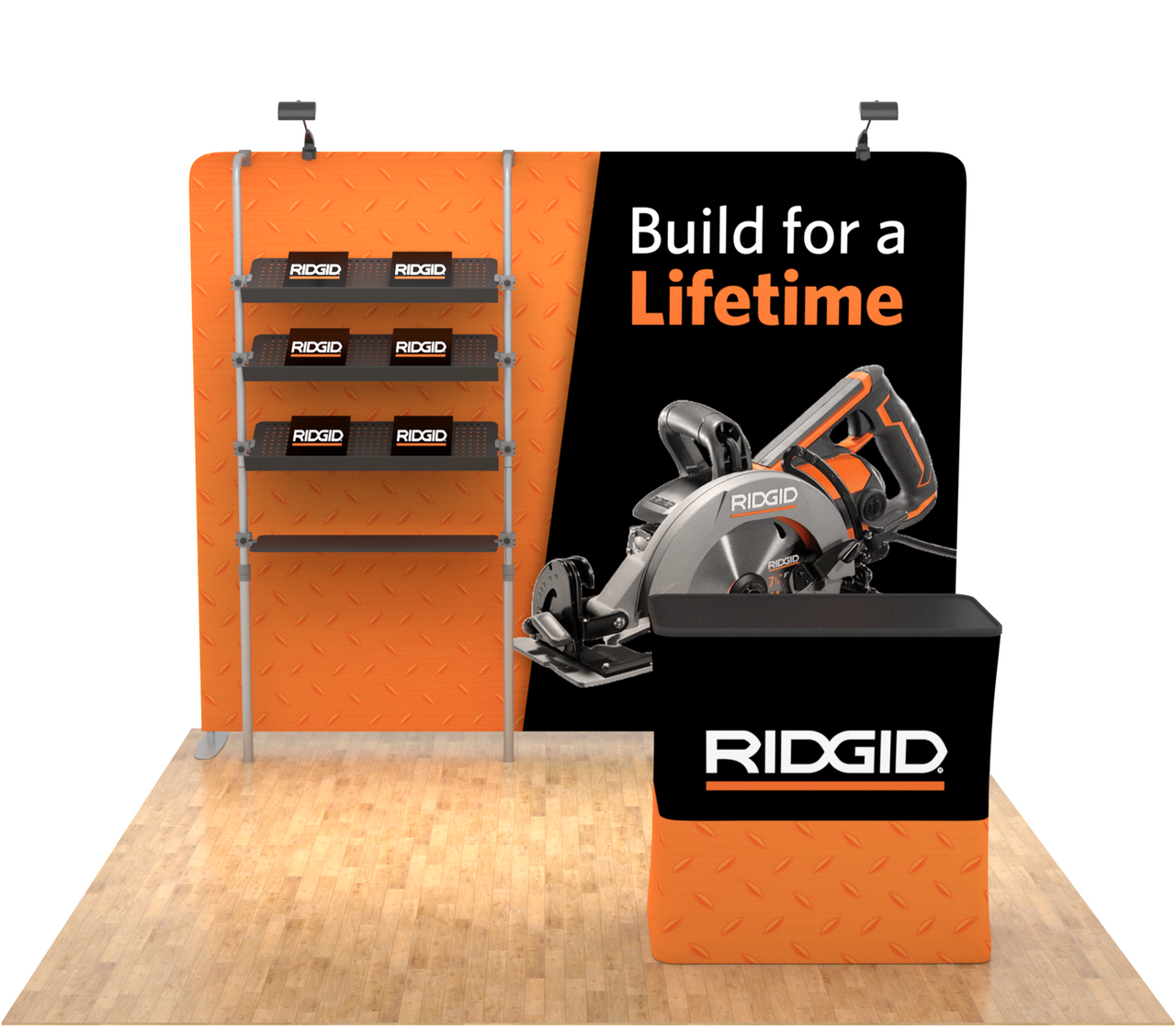 10ft QuickZip™ Showcase