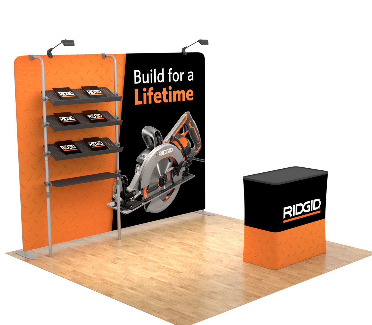 10ft QuickZip™ Showcase