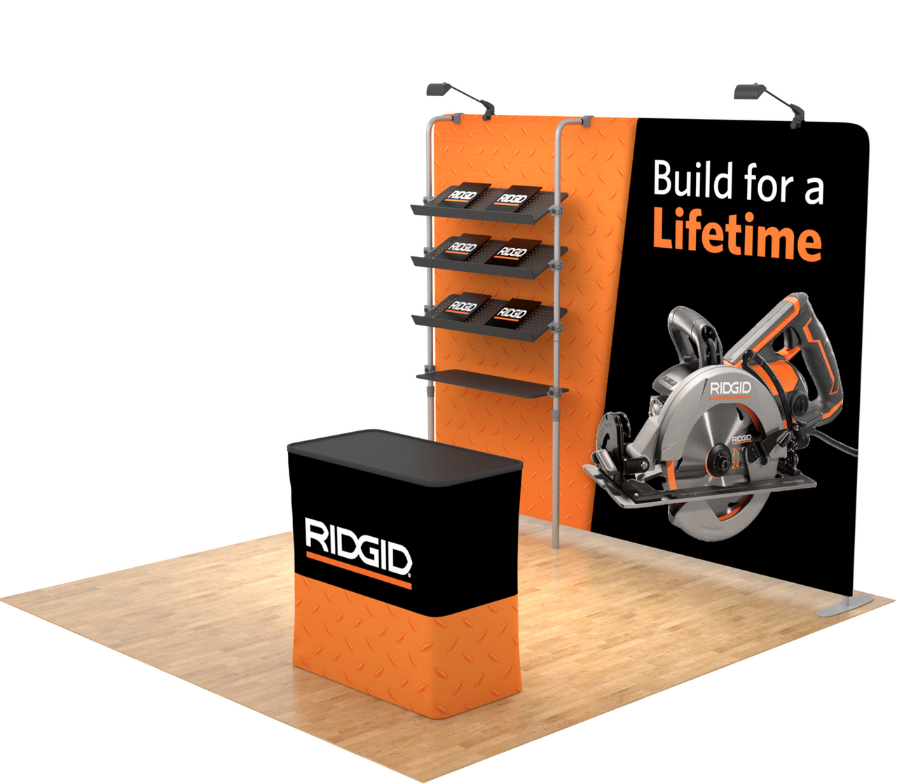 10ft QuickZip™ Showcase