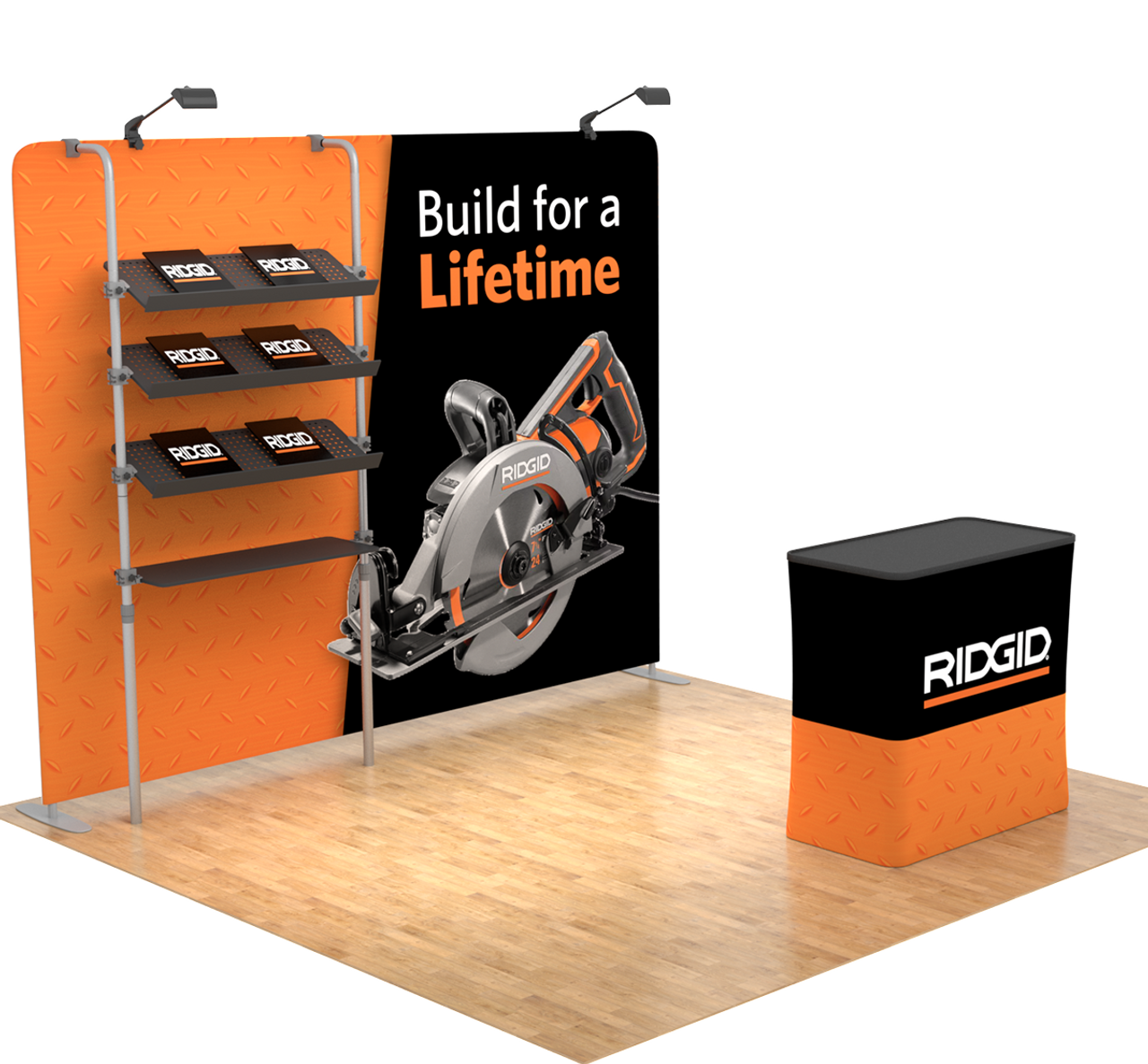 10ft QuickZip™ Showcase