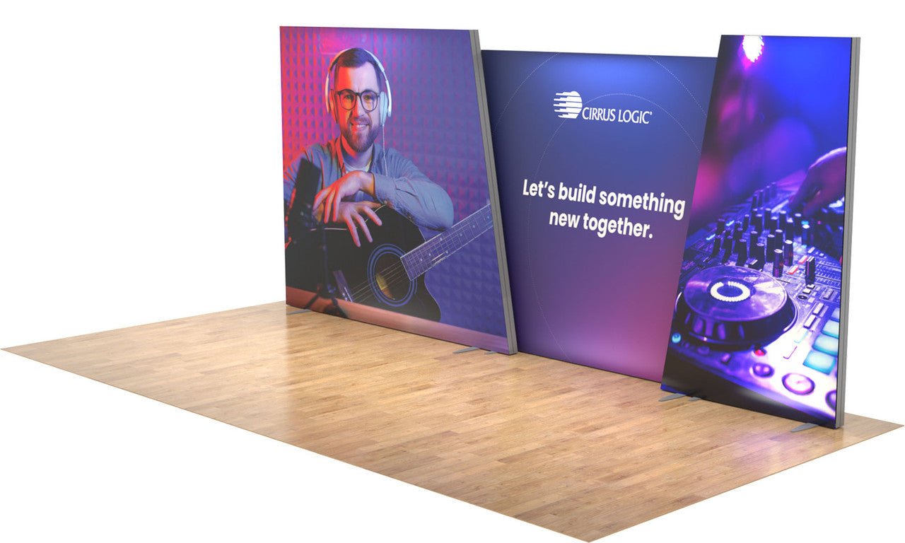 20ft Angled FireFly Lightbox