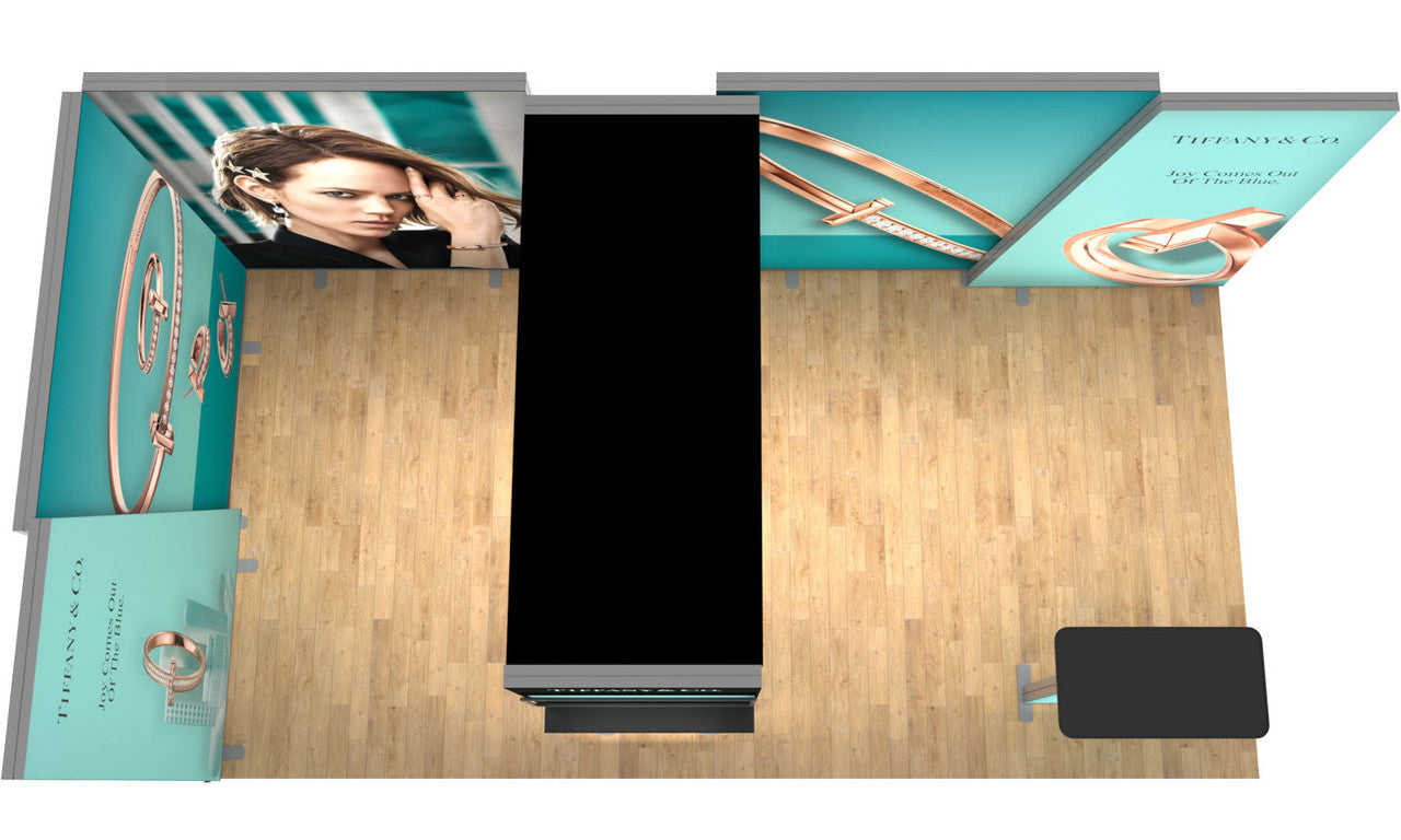 20ft FireFly Corner Lightbox