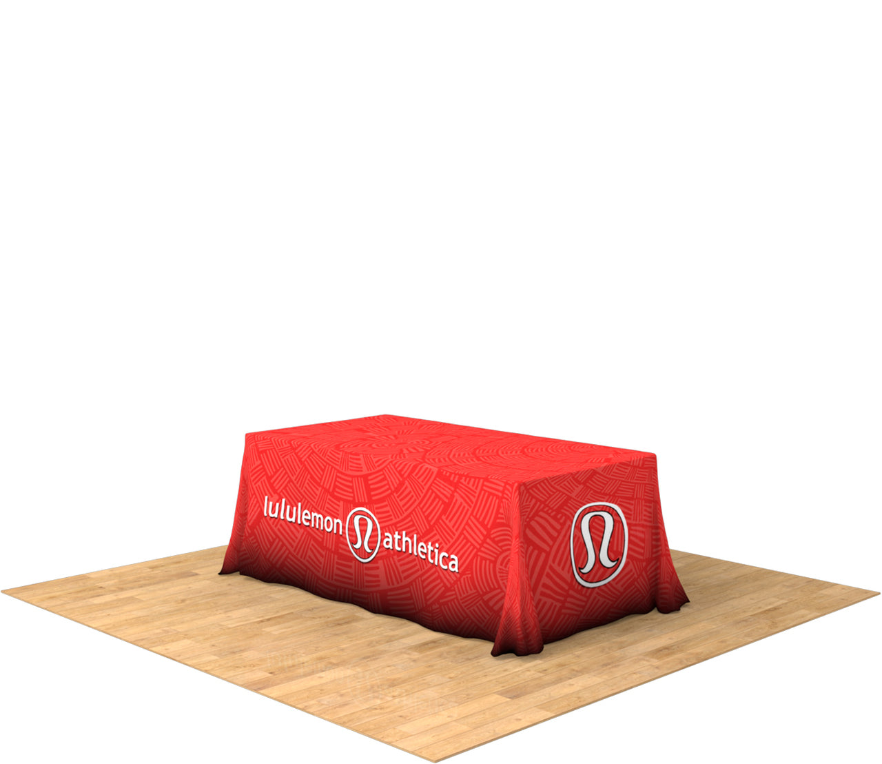 6ft printed table throw