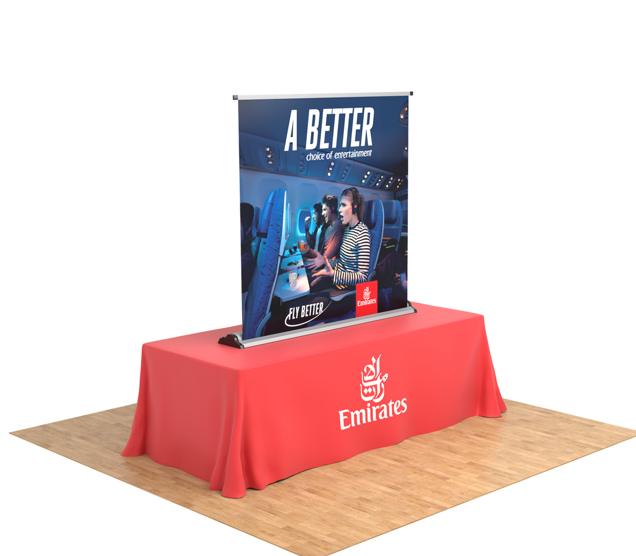 Silver Step - Table Top Retractable