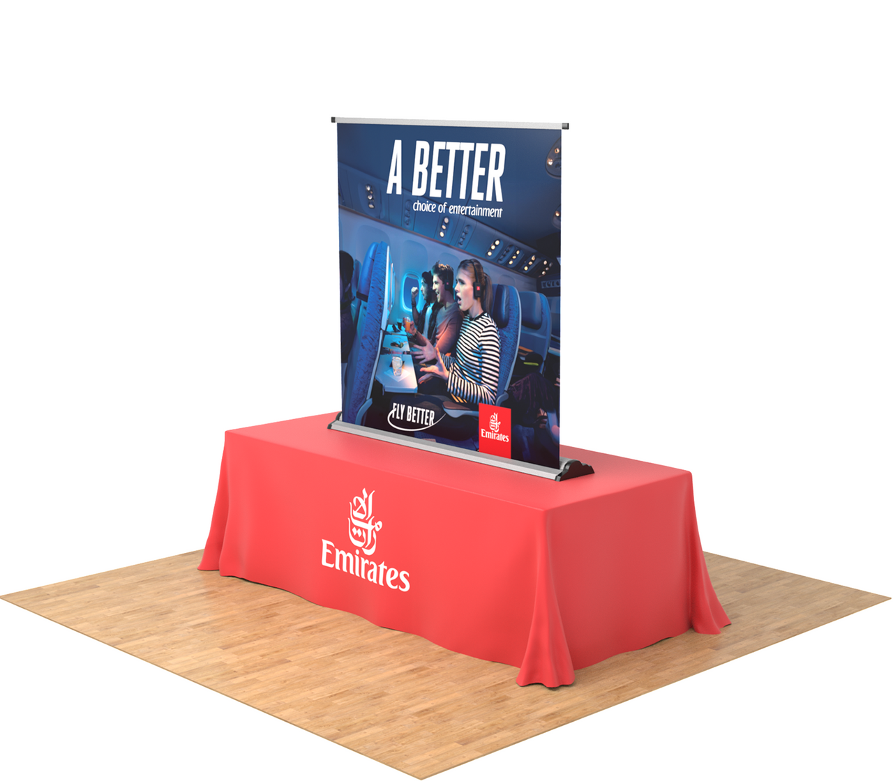 Silver Step - Table Top Retractable