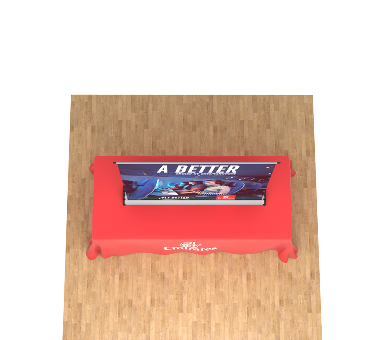 Silver Step - Table Top Retractable