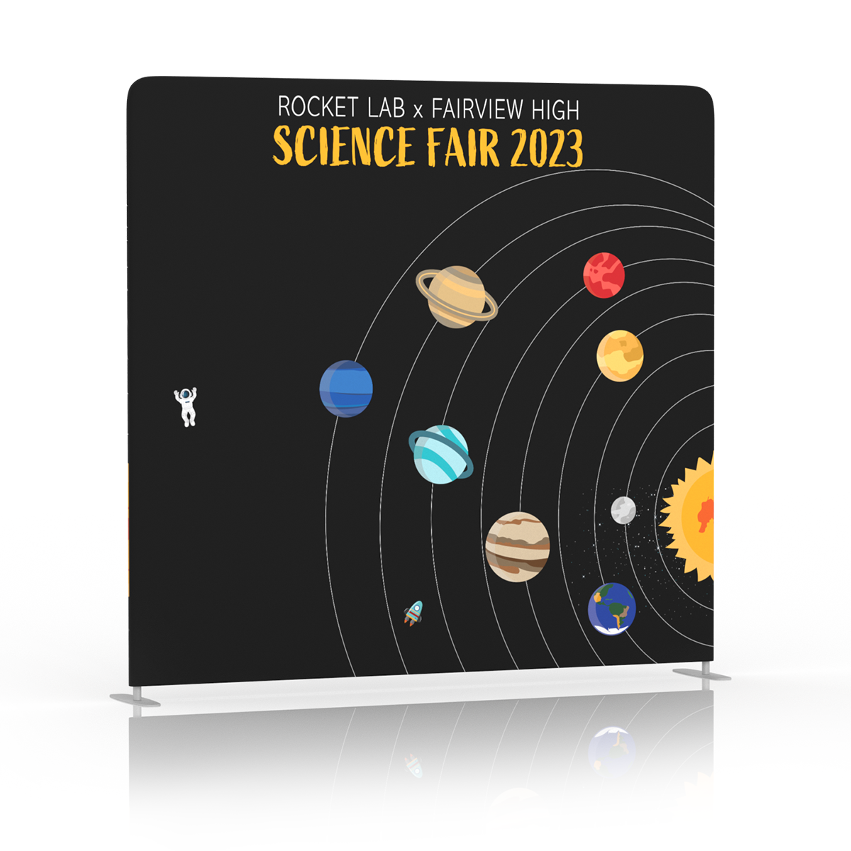 Science Fair Backdrop