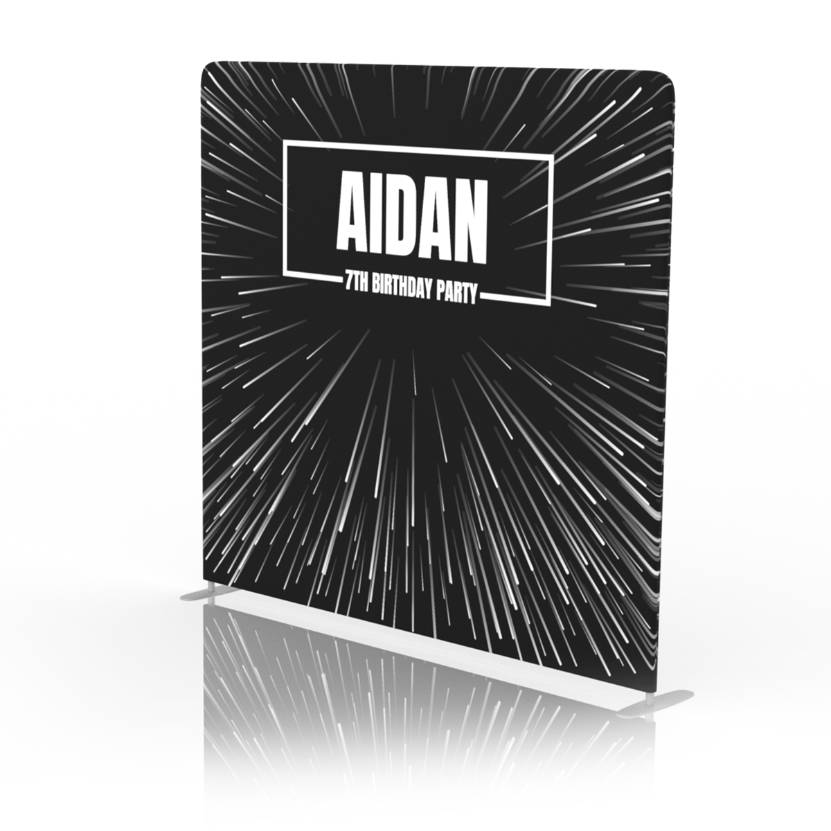 Galactic Birthday Backdrop | backdrop.com