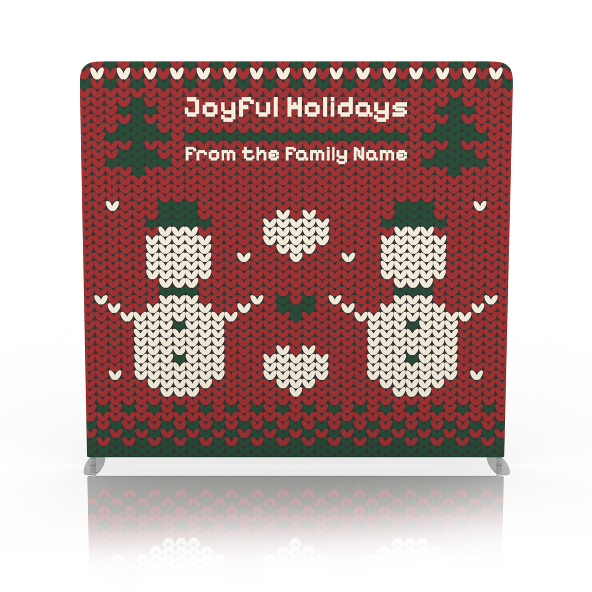 Joyful Heartfelt Holiday Backdrop