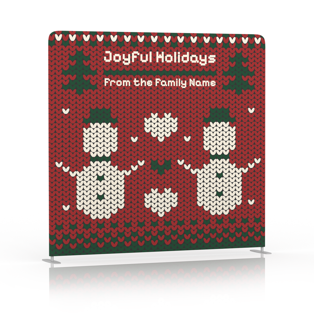 Joyful Heartfelt Holiday Backdrop