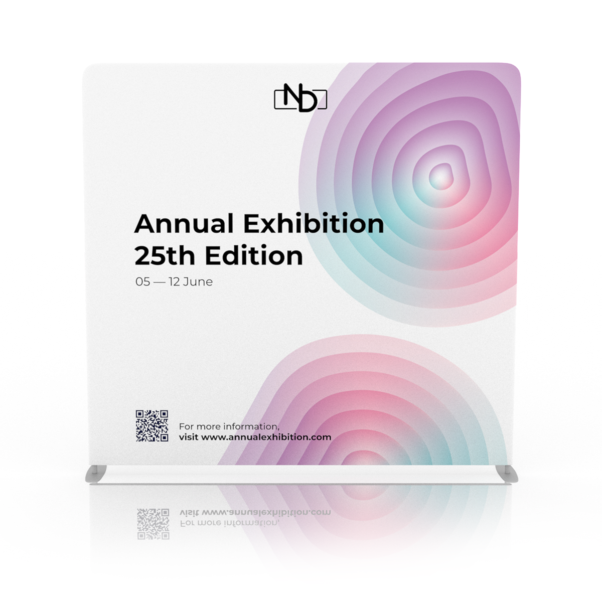 Annual Exhibition Backdrop