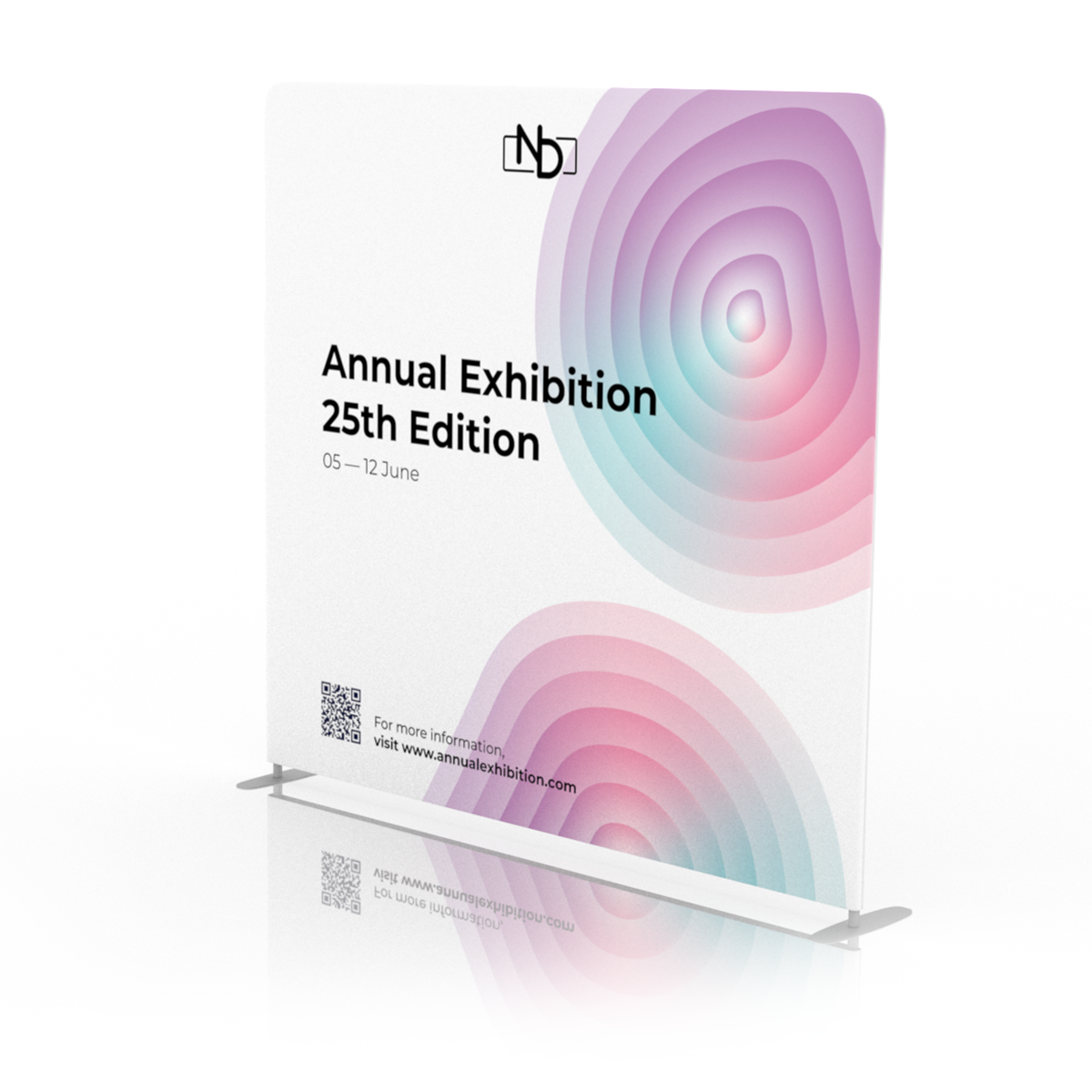 Annual Exhibition Backdrop