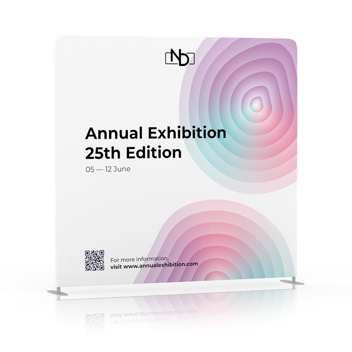 Annual Exhibition Backdrop