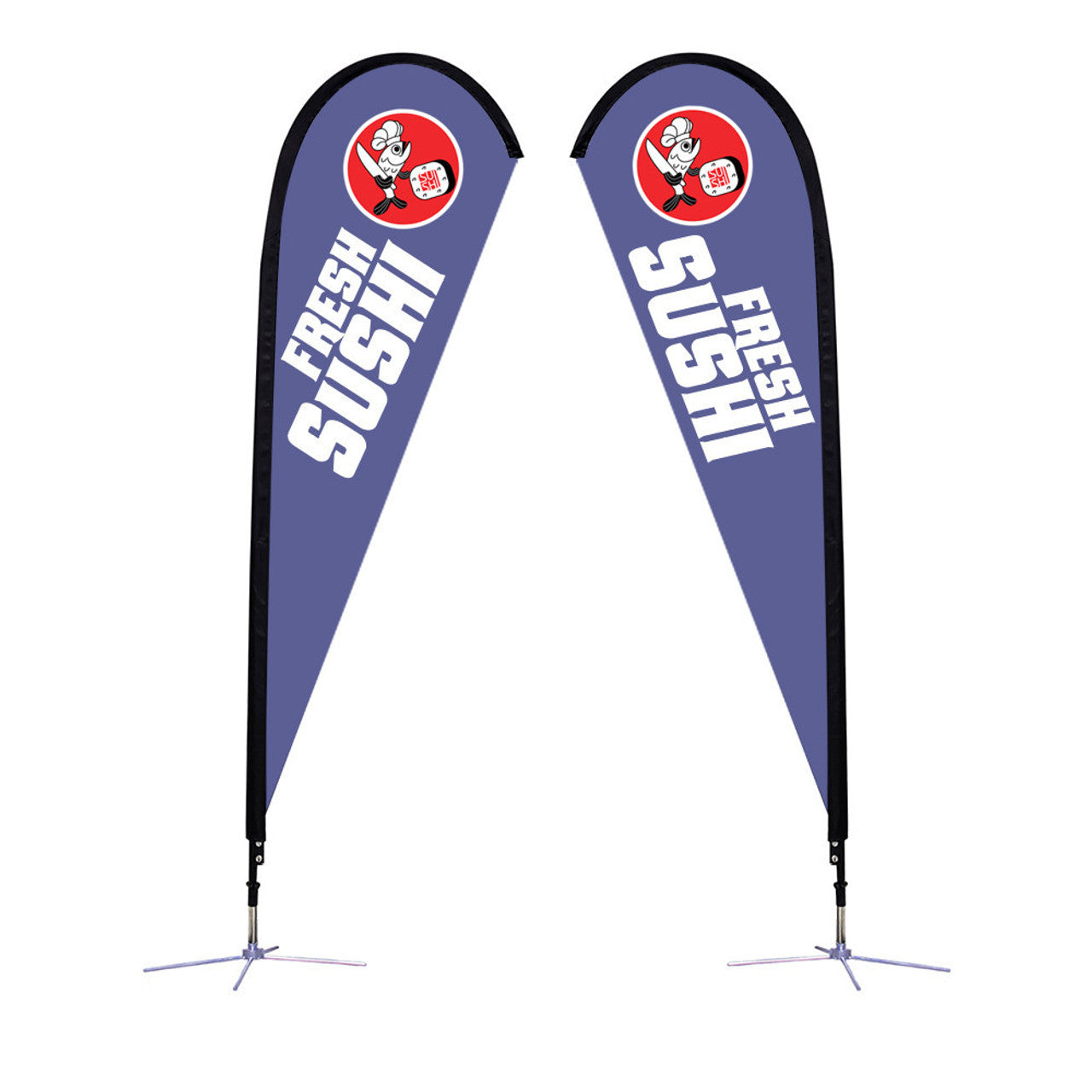Teardrop Outdoor Flag - Medium