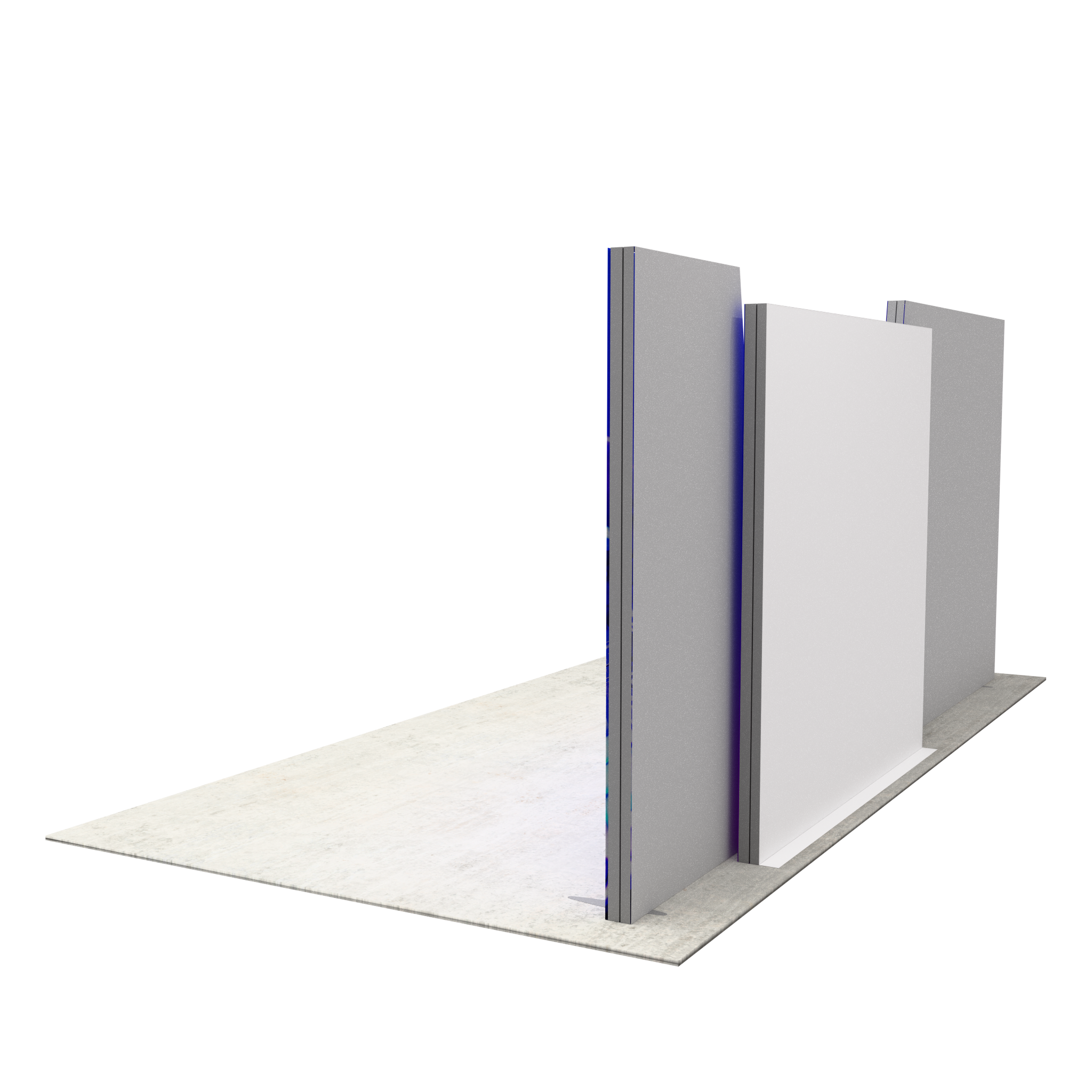 20ft Angled Firefly Lightbox Single-Sided Backlit Display