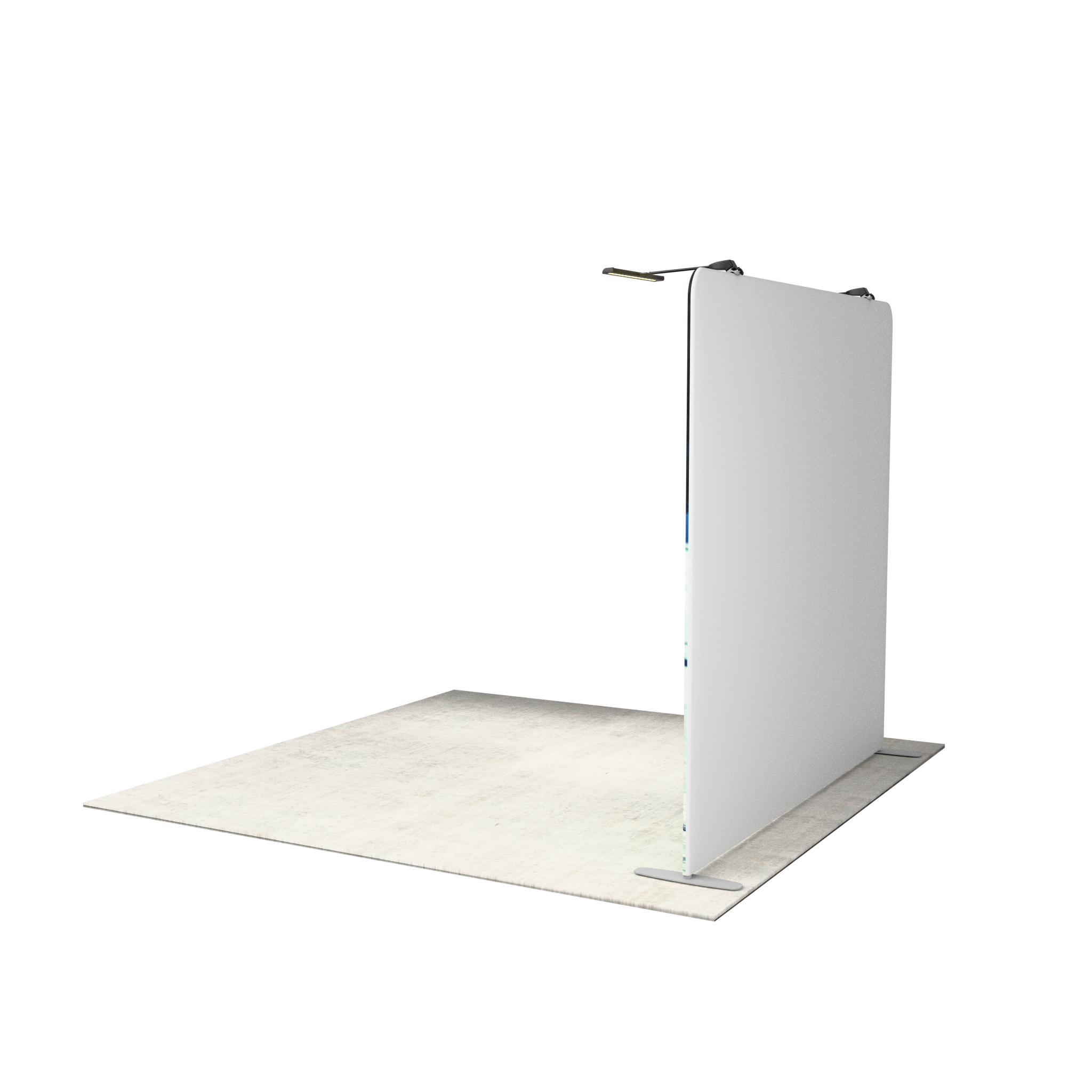 8ft QuickZip™ - Straight Single-Sided Display with Lights