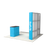 8ft Perfect-Pop™ - Curved Display with Podium