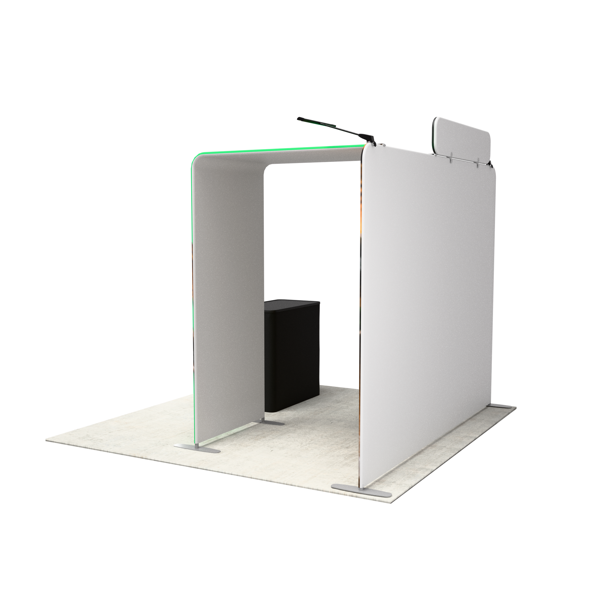 10ft QuickZip™ - Bridge Single-Sided Trade Show Display