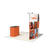 8ft QuickZip™ - Curved Double-Sided Display with Lights and Podium