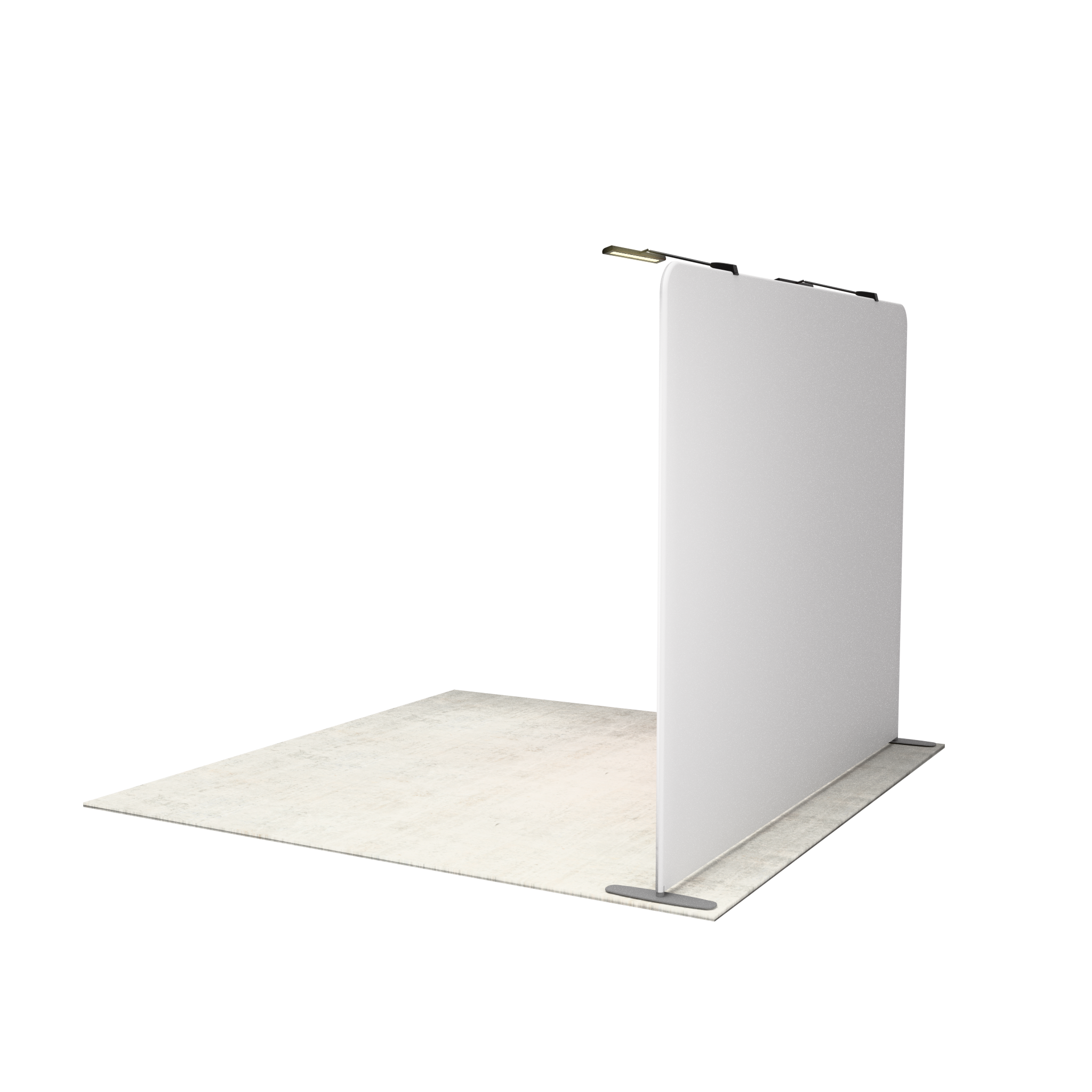 10ft QuickZip™ - Straight Single-Sided Display with Lights
