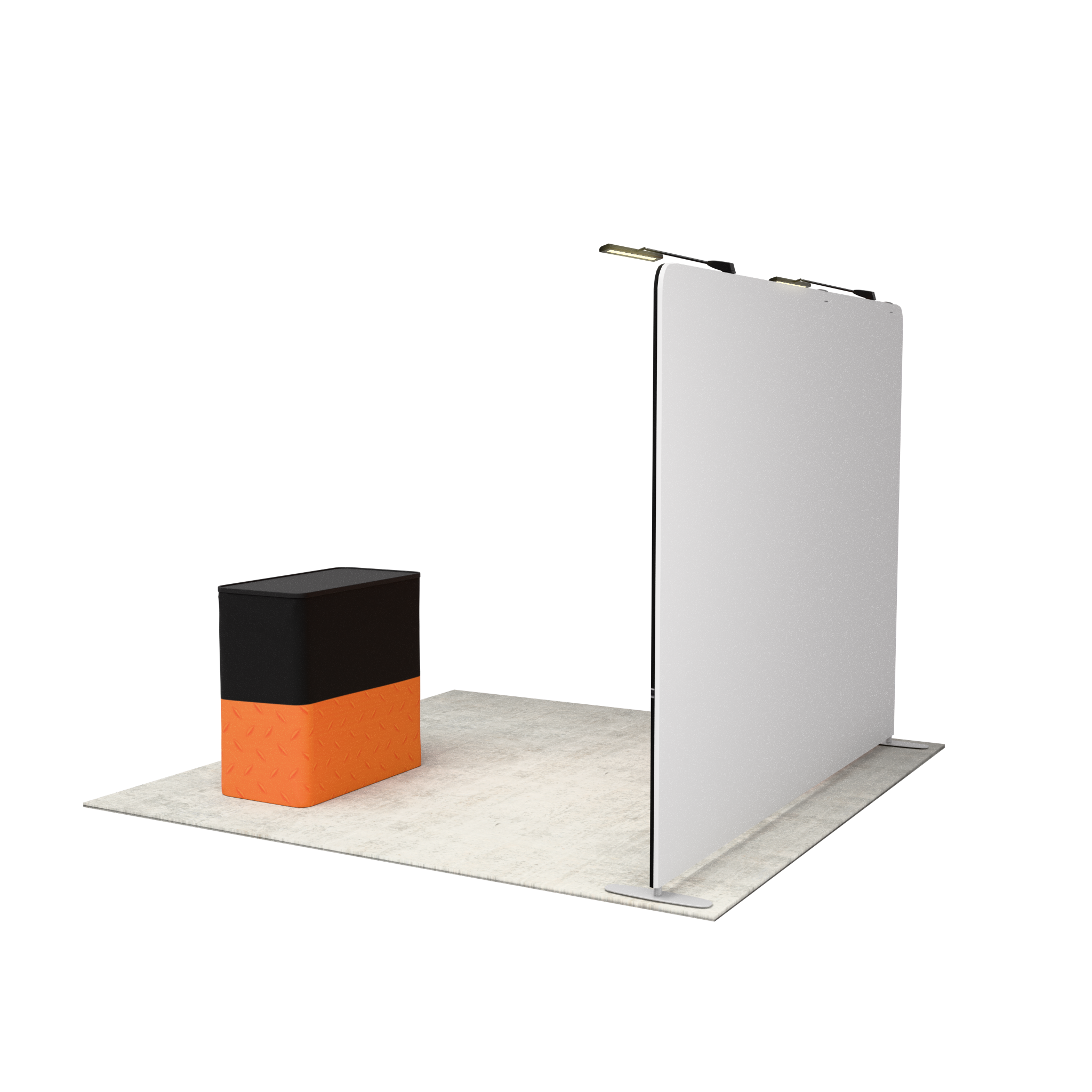 10ft QuickZip™ Showcase Single-Sided Trade Show Display
